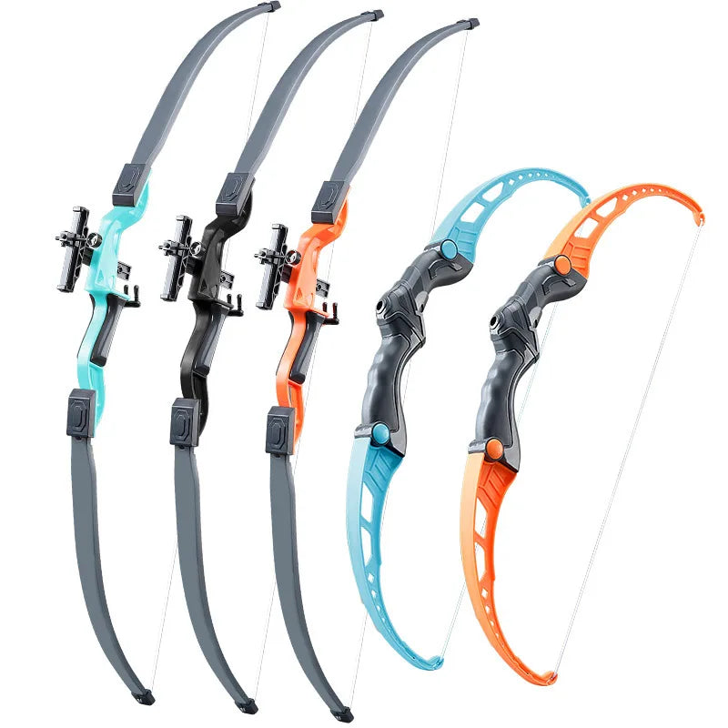 52CM Kids Archery Set - Fun Bow and Arrow Toy for Outdoor Shooting Practice with Target - Perfect Gift for Boys