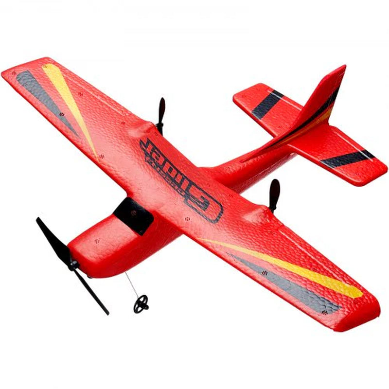 VEVOR 2.4GHz EPP Foam RC Airplane with Dual Batteries - Ultimate Flying Toy!