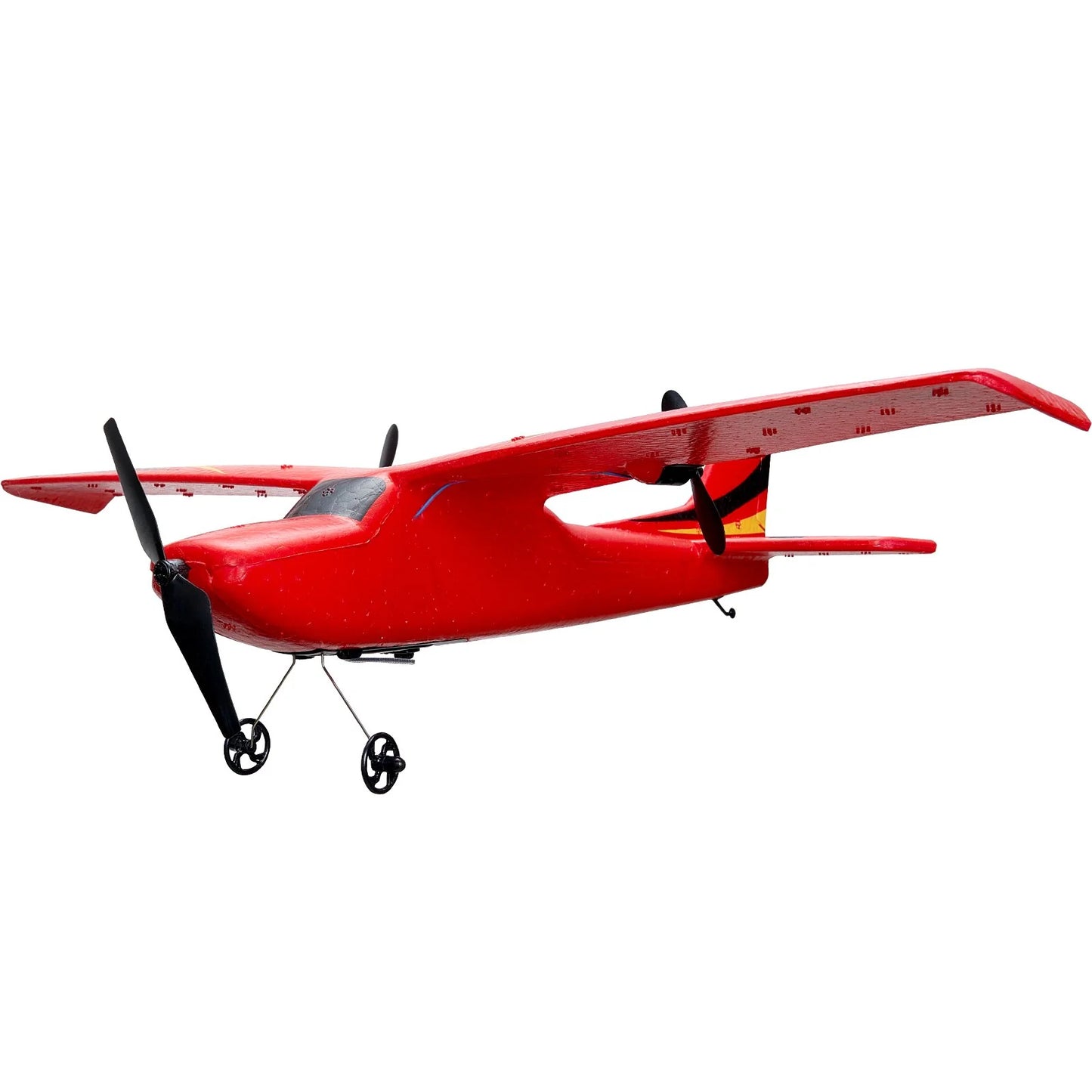 VEVOR 2.4GHz EPP Foam RC Airplane with Dual Batteries - Ultimate Flying Toy!