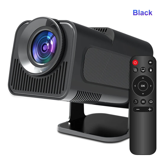 Upgrade Your Home Theater Experience with the 4K Native 1080P Android 11 Projector - Portable & Enhanced with WiFi 6 and Bluetooth 5.0!
